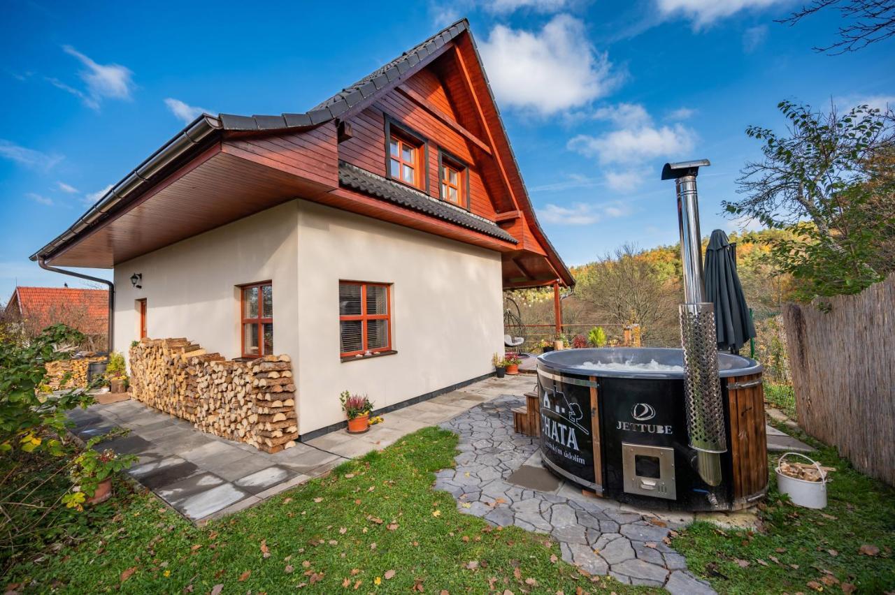 Chata Nad Lazenskym Udolim Luhacovice Exterior photo